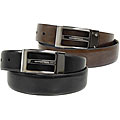 Geoffrey Beene Men's Reversible Leather Belt