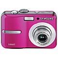 Samsung EC-S860ZPBA Digital Camera (Refurbished)