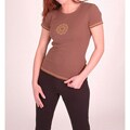 Yogacara Women's Flower Stud T-shirt
