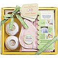 Ammee's Babies Pink Hemstitched Baby Blanket Kit