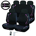 Dolphins 12-piece Automotive Seat Cover Set