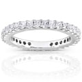 14k Gold 3/4ct Round Diamond Eternity Band