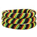 Multicolored Trio of Bracelets (Kenya)