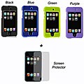 Touch 2 Rubberized Hard Case with Screen Protector
