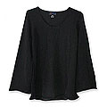 Alpaca 'Black Charisma' Wool Sweater (Peru)