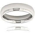 Men's Titanium Domed Polished Comfort Fit Band (6 mm)