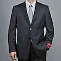 Mantoni Men's Black Wool 2-button Suit
