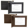 Royce Leather Men's Leather Double ID Money Clip
