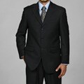 Giogio Fiorelli Men's Solid Navy 3-button Suit