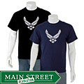 Los Angeles Pop Art Men's U.S. Air Force Lyrics T-shirt