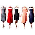 Evanese Women's Adjustable Jersey Tube Dress