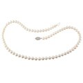 New York Pearls Sterling Silver FW Pearl Necklace (5-6 mm)
