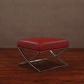 Milano Burnt Red Ottoman
