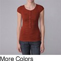 Ci Sono by Adi Junior's Ruched Fine-gauge Rib Sweater