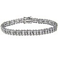 Sterling Silver 1/2ct TDW Diamond Tennis Bracelet