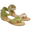 Glaze by Adi Women's 'Rely' Snake Print Sandals