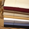 Andiamo Solid 500 Thread Count Egyptian Cotton Sheet Set