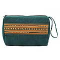Cotton 'Lisu Turquoise' Handbag (Thailand)