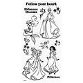 Disney's Princesses Clear Stamps