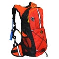 Jem 2-liter Premium Wide Open Fill Cap Orange Hydration Pack