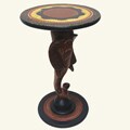 Handmade Cedar 'Elephant' Accent Table (Ghana)