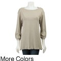 AtoZ Women's Drop Shoulder Top