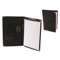Executive Black Leather Look Legal-size Writing Case