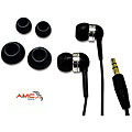 AMC Black Acoustic Sealing Silicon Earbuds