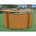 Royal Tahiti Outdoor Balau Wood Folding Bar