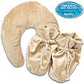 Soothera Hot and Cold Therapy Neck Wrap/ White Swan Spa Slippers
