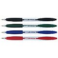 Bic Atlantis 12 Assorted Medium Point Retractable Ballpoint Pens
