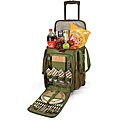 Picnic Time 'Avalanche' Pine Green Wheeled Picnic Cooler
