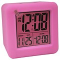Equity by La Crosse 70902 Textured Cube LCD Alarm Clock