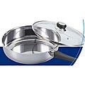Stainless Steel 8-inch Saute Pan with Glass Cover