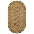 Pinehurst Natural Wool Braided Rug (5'6 x 8'6)
