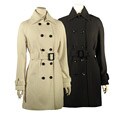 Esprit Women's Double-breasted Belted Military Jacket