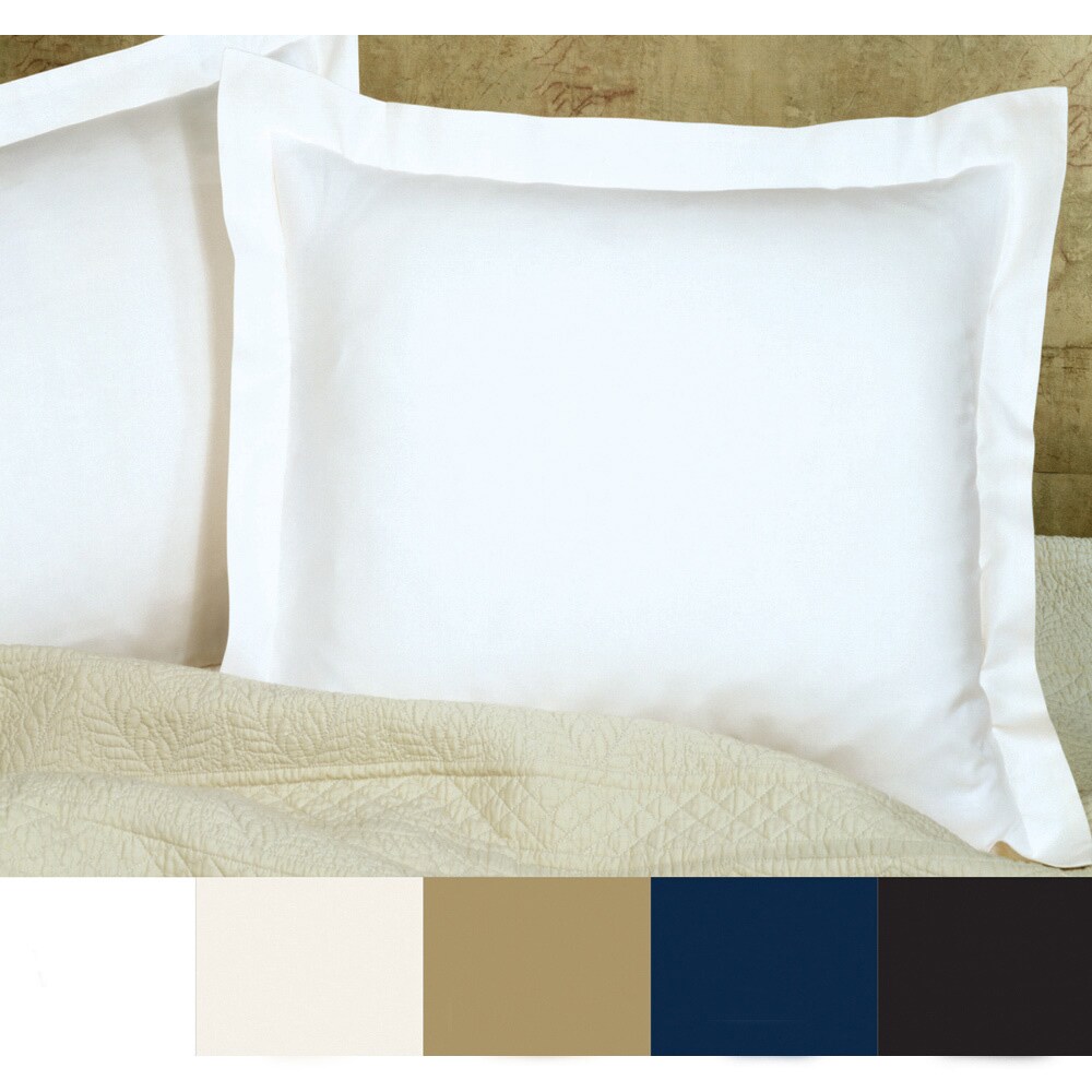 Poplin Tailored Euro Sham