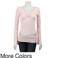 AtoZ Women's Bell Sleeve Shirt
