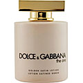 Dolce & Gabbana Women's 6.7-ounce 'The One' Golden Satin Lotion