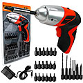 Cordless Screwdriver with LED Light (Set of Two)