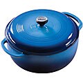 Lodge Blue Enamel 6-quart Cast Iron Dutch Oven