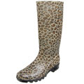 Adi Designs Women's Animal Print Rain Boots