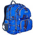 J World Kid's Airplane Muti-pocket Laptop Backpack