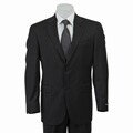 Austin Reed Men's Solid Charcoal Grey Suit
