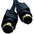 Mini Din Male S-video 6-foot Cable