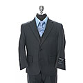 Ferrecci Boys' Blue/ Grey Two-button Three-piece Suit