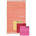 Set of 3 Hand-woven Mandara Rugs (3' x 5')