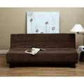 Cocoa Velvet Like Sofa Bed