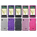 Motorola Droid A855 Solid Rhinestone Diamond Protector Case