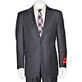 Mantoni Men's Grey Two-button Wool Suit